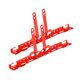 thumbnail image 1 of 2x Herramientas de alineación de ruedas de servicio pesado Piezas Equipos Suministros Mantenimiento del automóvil para Rojo, 1 of 8