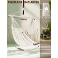 thumbnail image 3 of Silla Hamaca Colgante Chihee con Barra Extensible Plegable 227 kg, 3 of 6