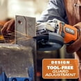thumbnail image 4 of RIDGID 18V Cordless 4-1/2 in. Angle Grinder Kit with 4.0 Ah Battery and Charger R860451K, 4 of 5