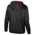 thumbnail image 3 of Men's Colosseum Black Ohio State Buckeyes Cypher Half-Zip Hoodie, 3 of 3