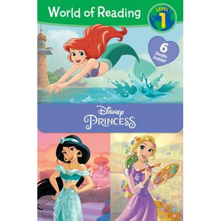 World of Reading Disney Princess Level 1 Boxed