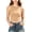 Beige#2026 trendy tops#12, variant on Girls Ribbed Tank Tops Kids Athletic High Neck Crop Top Slim Fit Sleeveless Undershirts Basic Solid Casual Gym Dance Tops Pink 13-14 Years