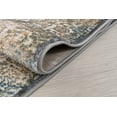 thumbnail image 3 of La Dole Rugs Persian Oriental Design Traditional Floral Runner Rug - Premium Durable Carpet for Living Room, Entrance, and Hallway - Beige and Blue, 3x5 (2'7" x 4'11", 80cm x 150cm), 3 of 7