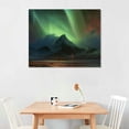 thumbnail image 2 of COMIO Frederic Edwin Church - Aurora Borealis Poster Canvas Picture Printing Wall Art Decoration Posters Aesthetic Living Room Bedroom Home Background Decor, 2 of 4