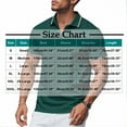 thumbnail image 3 of Kovlvoll Shirts for Men Button Lapel Collared Short Sleeve Mesh Casual Loose Summer Classic Basic Shirt, 3 of 7