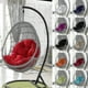 thumbnail image 3 of Swing Egg Chair Cushion Hangings Egg Chair Cushion 1 Seater Bench Cushion With Backrest For Indoor Outdoor Use(including -cn, 3 of 5