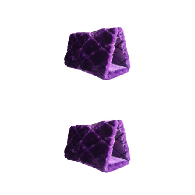 Jaula para pájaros Billuyoard de tela para loros y canarios morado S 17x16x12cm