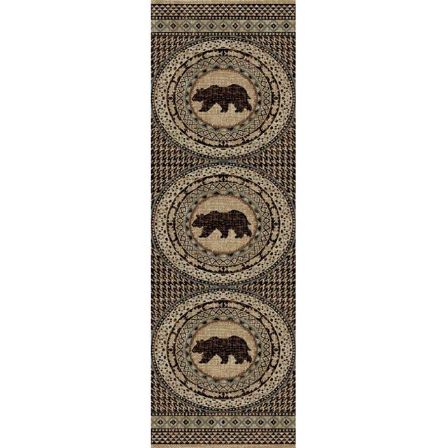 Mayberry Rug AD8071 2X8 2 ft. 3 in. x 7 ft. 7 in. American Destination Asheville Area Rug, Beige