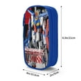 thumbnail image 4 of Mobile Suit Gundam Big Capacity Pencil Case, Large Storage Pencil Pouch Pen Case Bag with Zipper, Pencil Case for Office Supplies, 4 of 8