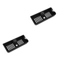 thumbnail image 2 of Bewildely Barra de ducha para baño, estante de bandeja, varilla ajustable, accesorios organizadores de baño, estante de almacenamiento para cabezal de negro 2piezas Bewildely CBP134532, 2 of 6
