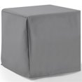 thumbnail image 1 of Pemberly Row Contemporary Patio Polyester Fabric End Table Cover in Gray, 1 of 6