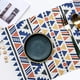 thumbnail image 4 of Un juego de cuatro piezas, diseño artístico con estampado bohemio, mantel individual de tela lavable para mesa, 4 of 5