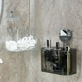 thumbnail image 4 of No-Drill Bathroom Suction Storage Box Corrugated Storage Rack Large Capacity & Strong Load-Bearing Powerful Suction Storage Box Suction Cup Shower Caddy Bathroom Organizers and Storage, 4 of 9