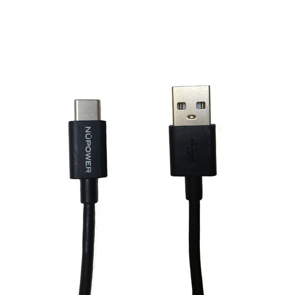 NUPOWER 1.5M Charge and Sync Cable ,USB Type C- BLACK