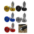 thumbnail image 4 of BUYISI Motorcycle Handlebars End Handlebars Metal Handlebars Weight Block Slider Yellow, 4 of 5
