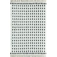 thumbnail image 2 of Rugs America BT15B Calm Creation Dots Modern White Area Rug, 2'6" x 4', 2 of 6