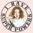 thumbnail image 2 of Netflix Toddler's Stranger Things Eleven I Have Super Powers Badge Graphic T-Shirt, 2 of 3