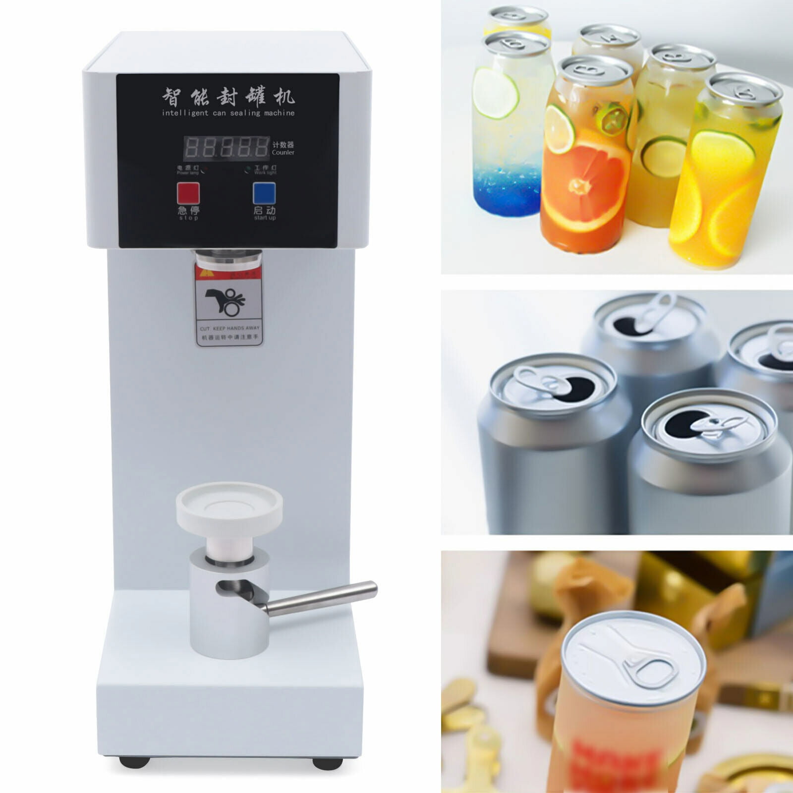 CNCEST Commercial Automatic Sealer Sealing Machine Bottle Drink