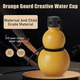 thumbnail image 4 of Gourd Water Bottle,Gourd Style Clear Tritan Water Bottle Reusable Water Flask, 4 of 5