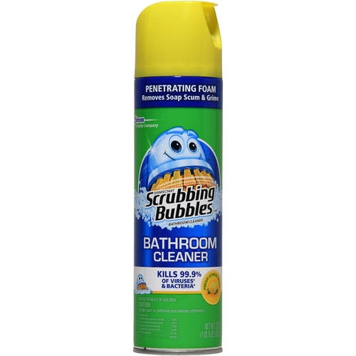 Scrubbing Bubbles Antibacterial Lemon Bathroom Cleaner, 22 Oz