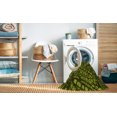 thumbnail image 2 of Ahgly Company Machine Washable Indoor Rectangle Transitional Pistachio Green Area Rugs, 5' x 8', 2 of 7