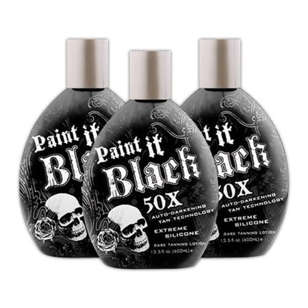 Millennium Tanning Paint It Black 50X Indoor Dark Tanning Bed Lotion Lot of