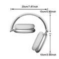 thumbnail image 2 of Audífonos Inalámbricos Bluetooth de Diadema, Auriculares Plegables con Cancelación de Ruido AI y Micrófono, 48H de Batería, 2 of 10