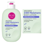 (3 pack) eos Shea Better Body Lotion- Creme de Pistachio, Soothes Dry Skin, 16 fl oz