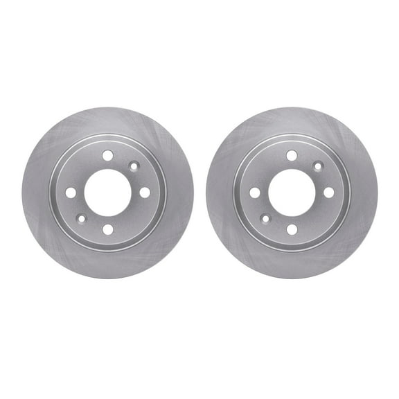 Dynamic Friction Company Rear Brake Rotors 6002-65006