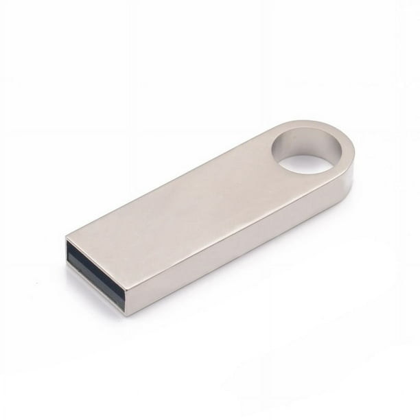 Unidades flash USB de 2 TB memoria USB Llave de metal resistente al agua Unidad flash USB Plata 2 TB,Silver 2TB