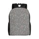 thumbnail image 1 of Balery Black And White Houndstooth Mochila - Mochila Estilosa y Duradera para Laptop de 15 Pulgadas con Tela Oxford Impermeable, 1 of 8