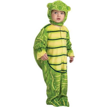 Morris Costumes Little Turtle Jumpsuit With Shell & Headpiece Toddler, Style