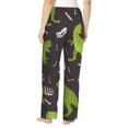 thumbnail image 3 of Kll Womens Dinosaur Skeleton Print Pajama Pants Soft Pajama Bottoms For Women Cozy Lounge Pants, 3 of 9