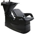 thumbnail image 1 of Lavabo Lavacabezas Estilista Salón Estetica Abatible Champ Letmex Color Negro Soporta 150KG, 1 of 4