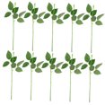thumbnail image 6 of DEEPCRAFF 10Pcs Artificial Flower Stems with Leaves Flexible Green Floral Picks for Decoration, 6 of 7