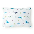 thumbnail image 5 of Wildkin Kids 4 Pc Toddler Cotton Bed in a Bag for Boys & Girls (Shark Attack Blue), 5 of 7