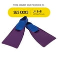 thumbnail image 2 of Finis Inc Finis Long Floating Fin Jr. Size: Jr 6-8 Blue/Purple, 2 of 7