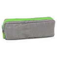 thumbnail image 1 of Pen + Gear 2 Zip Padded Pencil Pouch in Smooth Grey Polyester with Stitched Detailing, 1 of 6