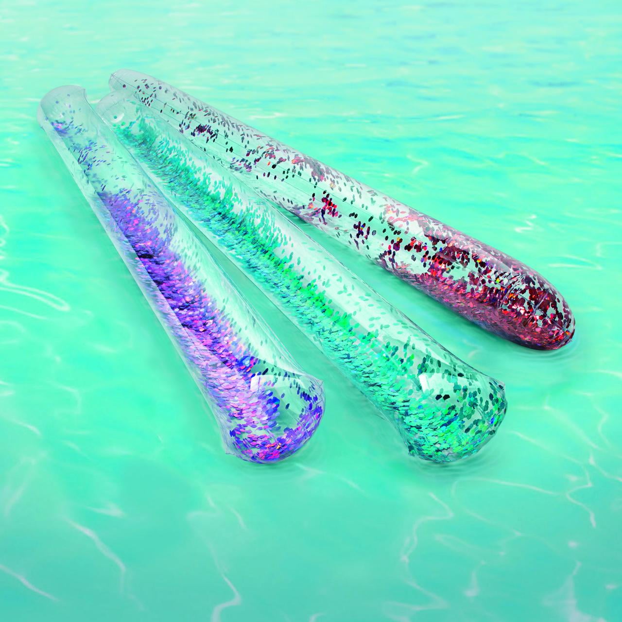 6x Flexible Swimming Pool Noodle Hollow Foam Kinder Erwachsene Float 