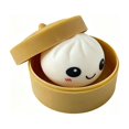 thumbnail image 1 of Pelota antiestrés con forma de bollo al vapor, suave y apretable: un adorable juguete sensorial para aliviar la ansiedad, masa descompresora de crecimiento lento para niños y adultos., 1 of 6