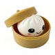 thumbnail image 1 of Pelota antiestrés con forma de bollo al vapor, suave y apretable: un adorable juguete sensorial para aliviar la ansiedad, masa descompresora de crecimiento lento para niños y adultos., 1 of 6