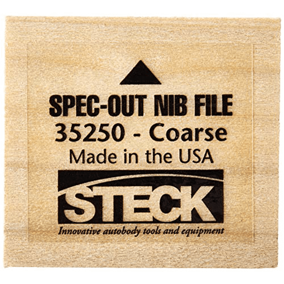 Steck Autobody 35250 Spec-Out Nib File - Coarse