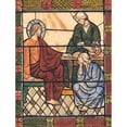 thumbnail image 2 of Joakim Skovgaard 19x24 Gold Ornate Framed and Double Matted Museum Art Print Titled - Kristus 1 Bethany (1855 - 1933), 2 of 4
