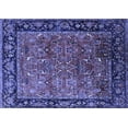 thumbnail image 1 of Ahgly Company Indoor Rectangle Oriental Blue Industrial Area Rugs, 7' x 9', 1 of 4