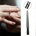 thumbnail image 5 of Finger Ring Sizer Easy-to-read Size Chart Plastic Measuring Tool Accurate Mandrel Us0-13 Gauge Durable Black, 5 of 5