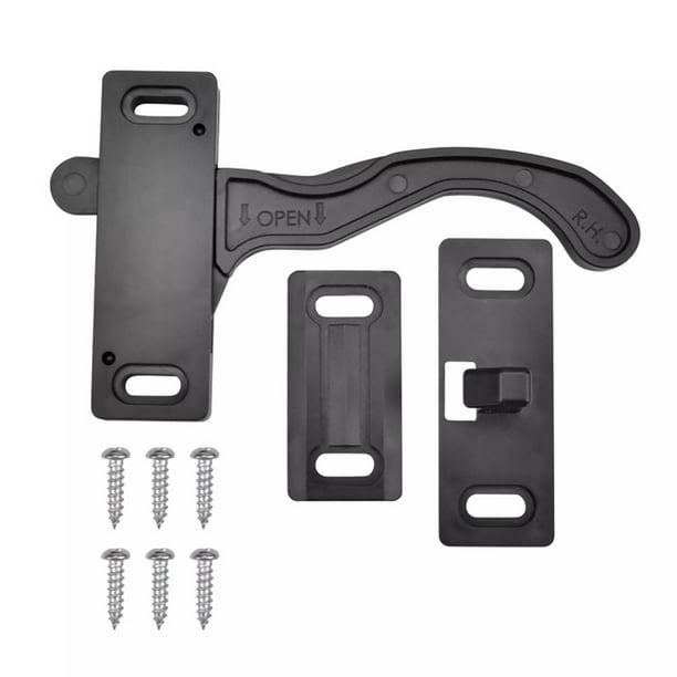 RV Screen Door Latch Right Hand Handle Kit Universal Cargo Trailer