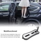thumbnail image 5 of Estribos universales para coche, puerta Exterior SUV, pedales plegables de aleación de aluminio, peldaños para equipaje en la azotea, puerta para automóvil, plateado sidaley  VI001594-01B, 5 of 6
