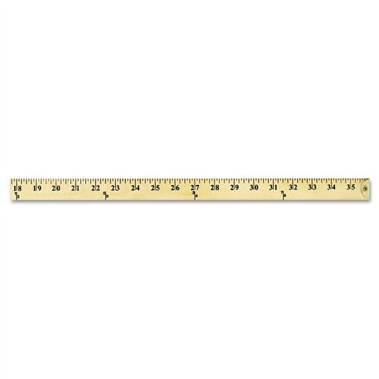 Wood Yardstick with Metal Ends, 36 Wood Yardstick with Metal Ends, 36