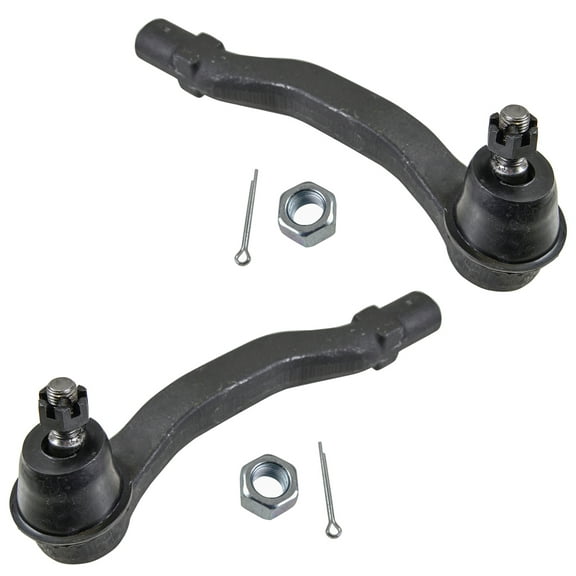 TRQ Front Outer Tie Rod Set Fits Select 1994-2001 Acura Integra 1992-2000 Honda Civic 1993-1997 Civic del Sol 1997-2001 CR-V
