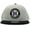 Heather Light Gray/Black, variant on Brooklyn Circle City Embroidered Snapback Adjustable Baseball Cap Mens Womens